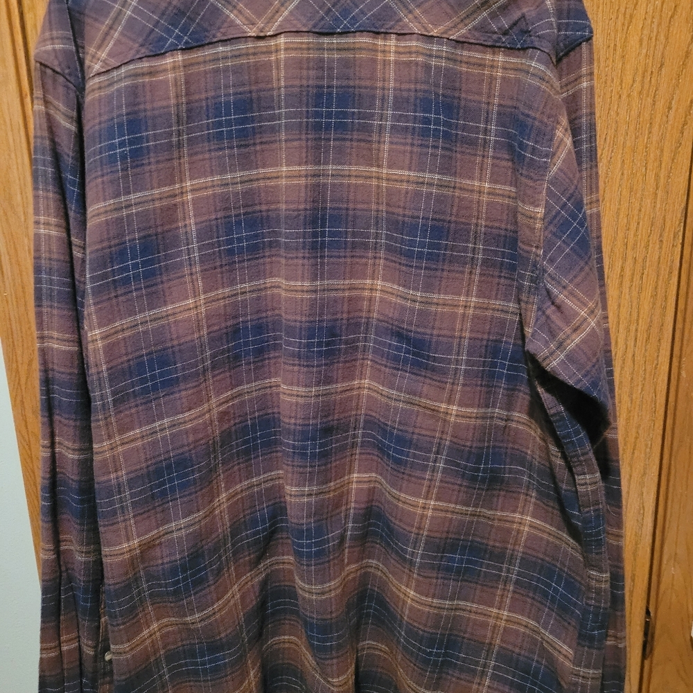 Ariat- Mens Retro-Fitted Snap down Shirt - Picture 2 of 2